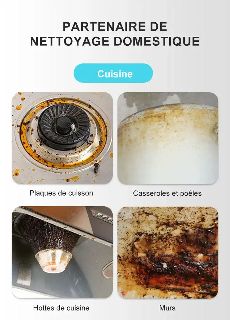 Réduction limitée de 50%🎁💥2500W Nettoyeur à Vapeur à Haute Température Pressurisée Portatif